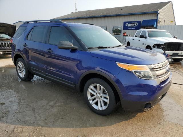 1FM5K7B87FGC61116 - 2015 FORD EXPLORER BLUE photo 4