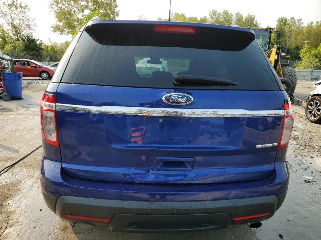 1FM5K7B87FGC61116 - 2015 FORD EXPLORER BLUE photo 6