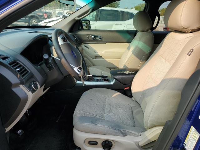 1FM5K7B87FGC61116 - 2015 FORD EXPLORER BLUE photo 7