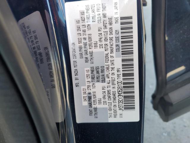 JM3TCBCY3M0528100 - 2021 MAZDA CX-9 TOURING BLUE photo 13