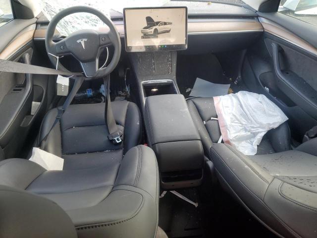 5YJ3E1EA5NF358757 - 2022 TESLA MODEL 3 WHITE photo 8
