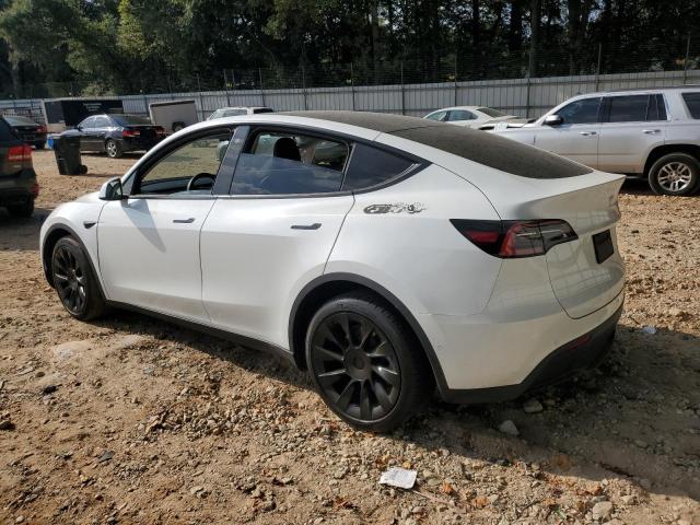 5YJYGDEE3MF062025 - 2021 TESLA MODEL Y WHITE photo 2