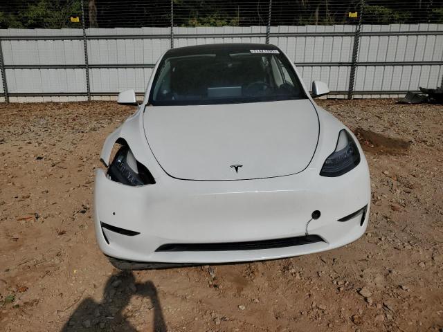 5YJYGDEE3MF062025 - 2021 TESLA MODEL Y WHITE photo 5