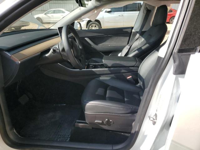 5YJYGDEE3MF062025 - 2021 TESLA MODEL Y WHITE photo 7