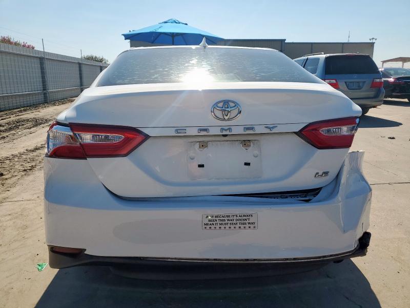 4T1C11AK4LU362986 - 2020 TOYOTA CAMRY LE WHITE photo 6