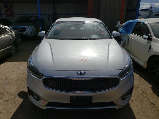 KNALC4J17H5067516 - 2017 KIA CADENZA PREMIUM SILVER photo 5