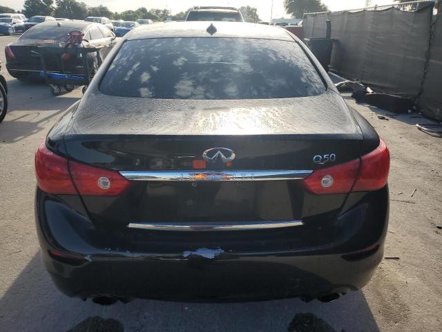 JN1BV7APXFM330120 - 2015 INFINITI Q50 BASE Чорний фото 6