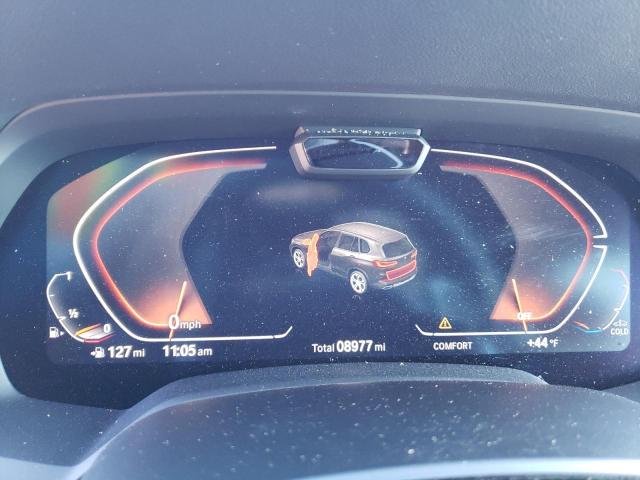 5UXCR6C08N9L71412 - 2022 BMW X5 XDRIVE40I BLUE photo 9