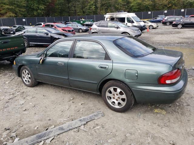 1YVGF22C1W5701782 - 1998 MAZDA 626 DX GREEN photo 2