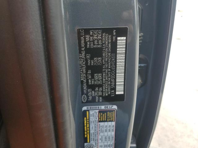 5NMP2DGL6SH124311 - 2025 HYUNDAI SANTA FE SEL Серый фото 14