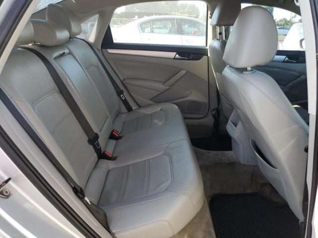 1VWBP7A33CC010589 - 2012 VOLKSWAGEN PASSAT SE ვერცხლისფერი ფოტო 10