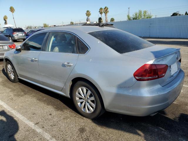 1VWBP7A33CC010589 - 2012 VOLKSWAGEN PASSAT SE ვერცხლისფერი ფოტო 2