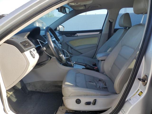1VWBP7A33CC010589 - 2012 VOLKSWAGEN PASSAT SE ვერცხლისფერი ფოტო 7