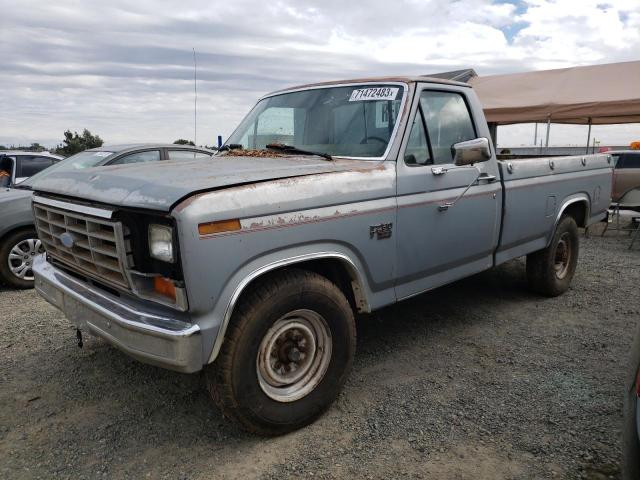 1FTHF2510EPA29379 - 1984 FORD F250 SILVER photo 1