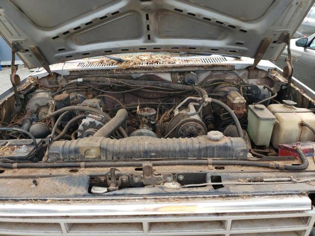 1FTHF2510EPA29379 - 1984 FORD F250 SILVER photo 11
