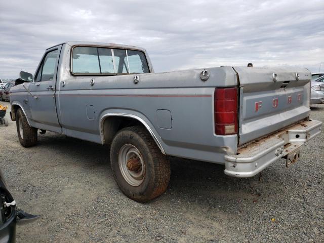 1FTHF2510EPA29379 - 1984 FORD F250 SILVER photo 2