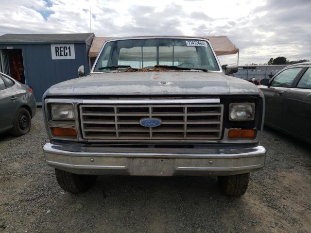 1FTHF2510EPA29379 - 1984 FORD F250 SILVER photo 5