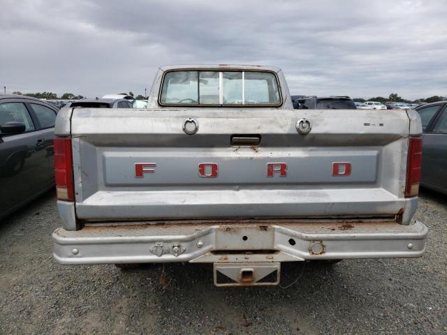 1FTHF2510EPA29379 - 1984 FORD F250 SILVER photo 6