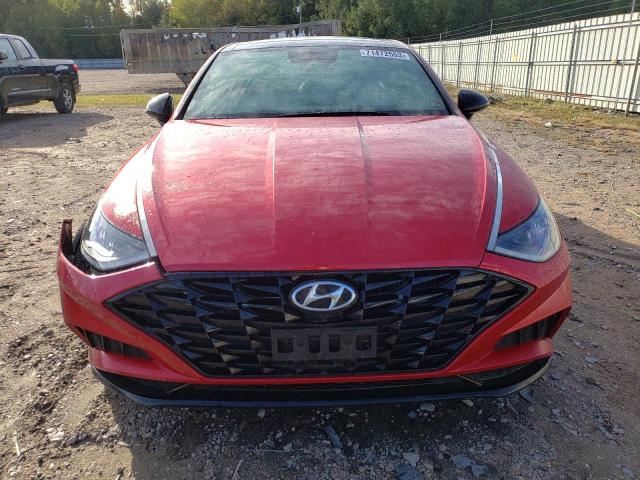 5NPEJ4J20LH051001 - 2020 HYUNDAI SONATA SEL PLUS RED photo 5