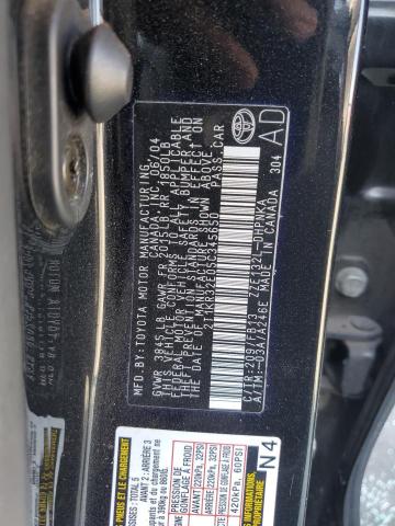 2T1KR32E05C345650 - 2005 TOYOTA COROLLA MA XR BLACK photo 14