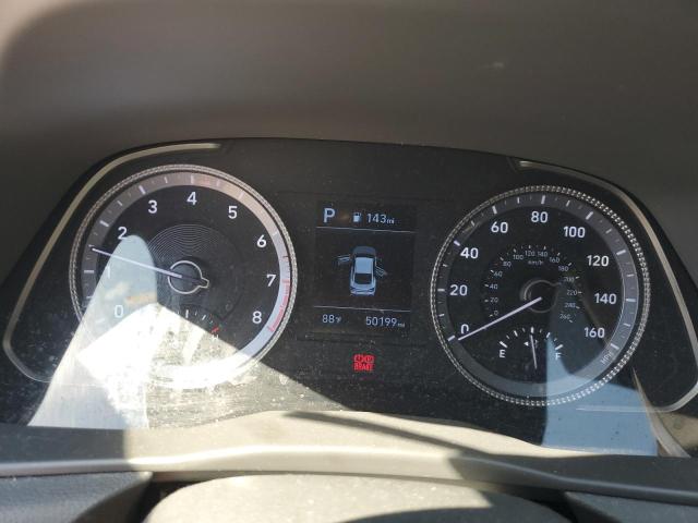 5NPEG4JA9MH064255 - 2021 HYUNDAI SONATA SE ვერცხლისფერი ფოტო 9