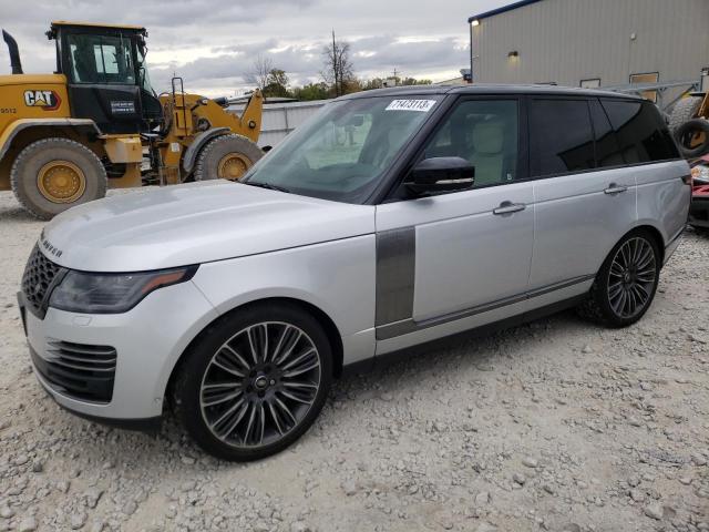 SALGV2RE2JA500286 - 2018 LAND ROVER RANGE ROVE AUTOBIOGRAPHY SILVER photo 1