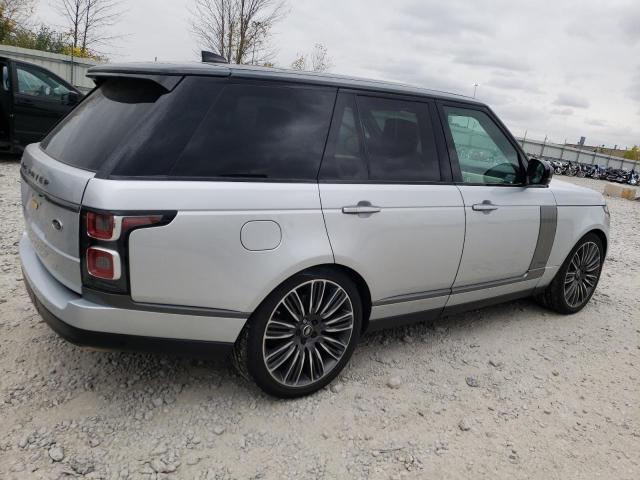 SALGV2RE2JA500286 - 2018 LAND ROVER RANGE ROVE AUTOBIOGRAPHY SILVER photo 3