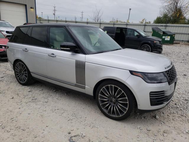 SALGV2RE2JA500286 - 2018 LAND ROVER RANGE ROVE AUTOBIOGRAPHY SILVER photo 4