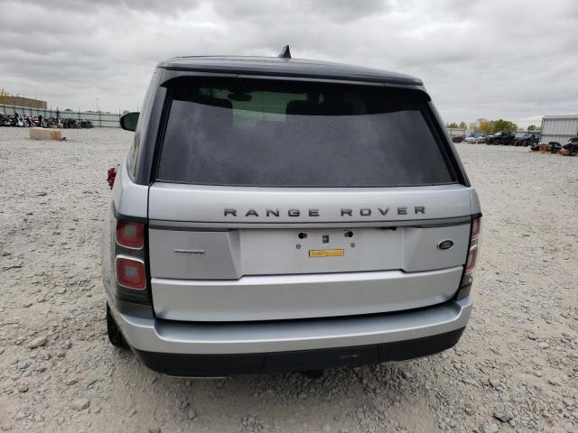 SALGV2RE2JA500286 - 2018 LAND ROVER RANGE ROVE AUTOBIOGRAPHY SILVER photo 6