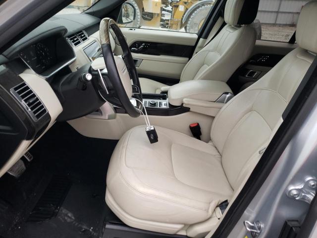 SALGV2RE2JA500286 - 2018 LAND ROVER RANGE ROVE AUTOBIOGRAPHY SILVER photo 7