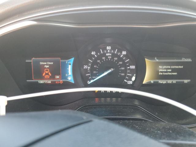 3FA6P0LU0KR261822 - 2019 FORD FUSION SE Blanc photo 9