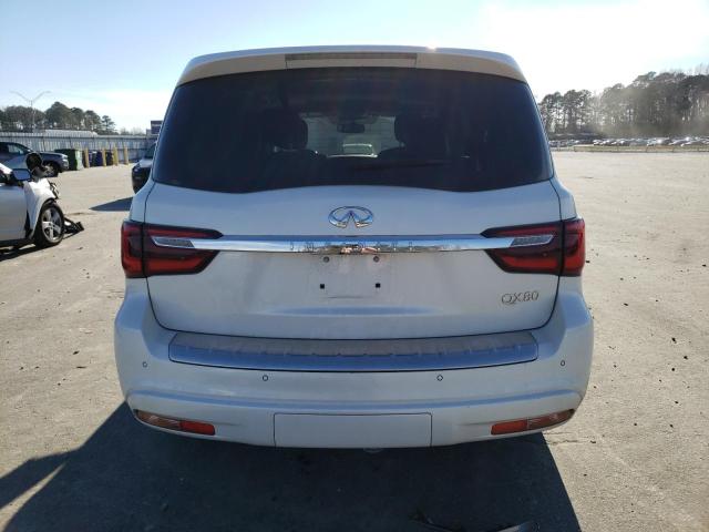 JN8AZ2NE5K9225608 - 2019 INFINITI QX80 LUXE WHITE photo 6