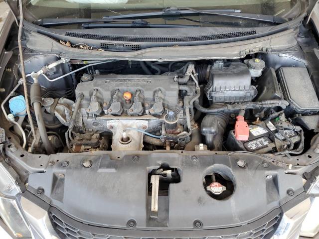 19XFB2F53FE294920 - 2015 HONDA CIVIC LX GRAY photo 11
