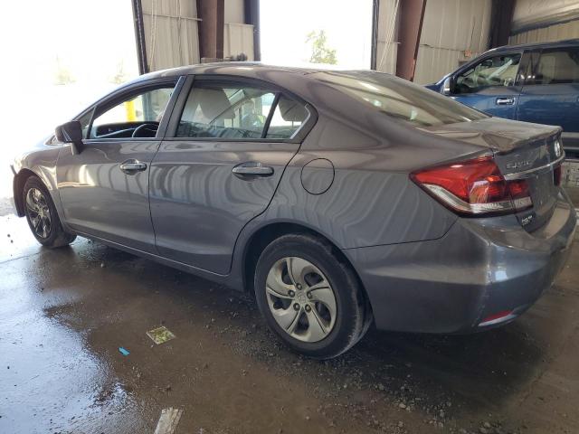 19XFB2F53FE294920 - 2015 HONDA CIVIC LX GRAY photo 2