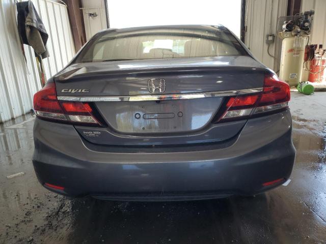 19XFB2F53FE294920 - 2015 HONDA CIVIC LX GRAY photo 6