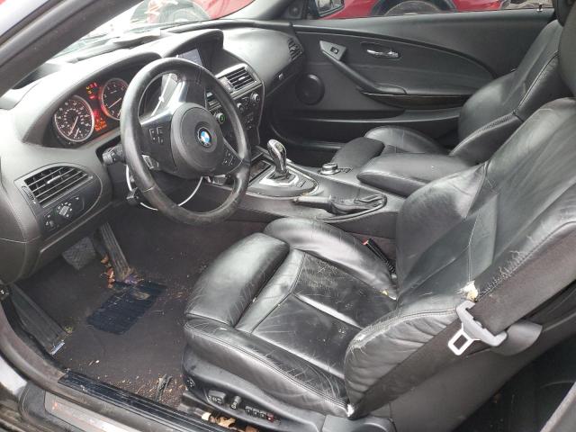 WBAEB53598CX61749 - 2008 BMW 650 I BLACK photo 7