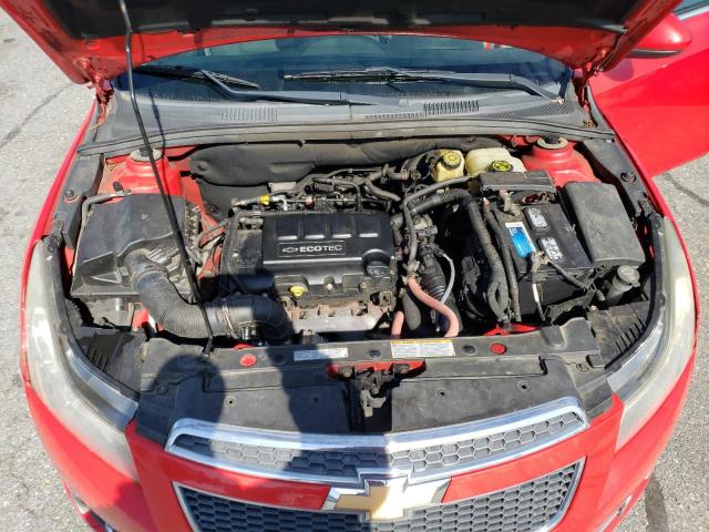 1G1PC5SB2E7141936 - 2014 CHEVROLET CRUZE LT RED photo 11