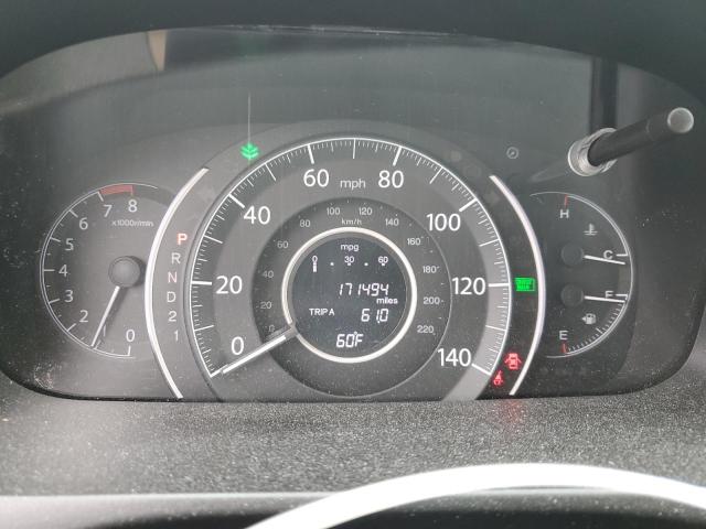 5J6RM4H70CL058563 - 2012 HONDA CR-V EXL Сұр фото 9