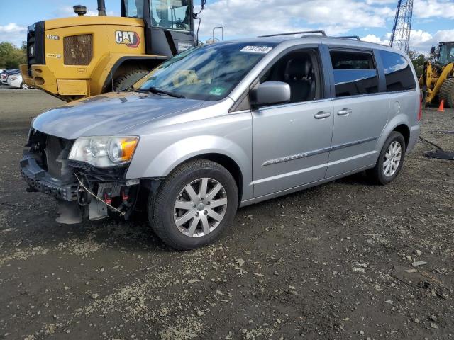 2C4RC1BG3ER435171 - 2014 CHRYSLER TOWN & COU TOURING SILVER photo 1