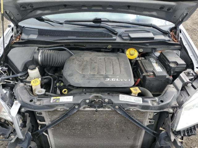 2C4RC1BG3ER435171 - 2014 CHRYSLER TOWN & COU TOURING SILVER photo 12