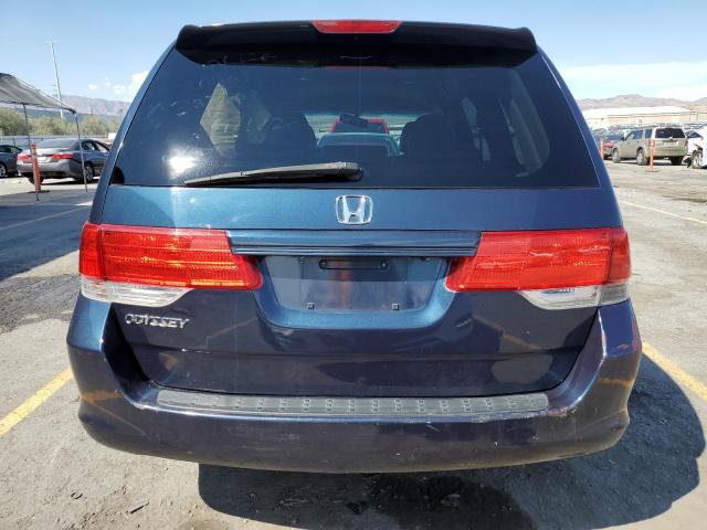 5FNRL3H63AB007164 - 2010 HONDA ODYSSEY EXL BLUE photo 6
