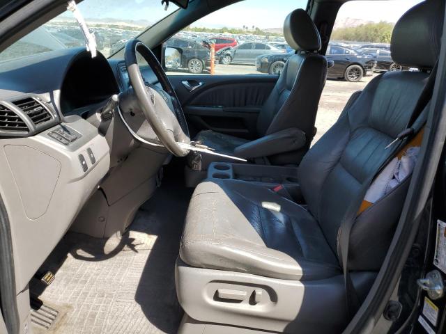5FNRL3H63AB007164 - 2010 HONDA ODYSSEY EXL BLUE photo 7