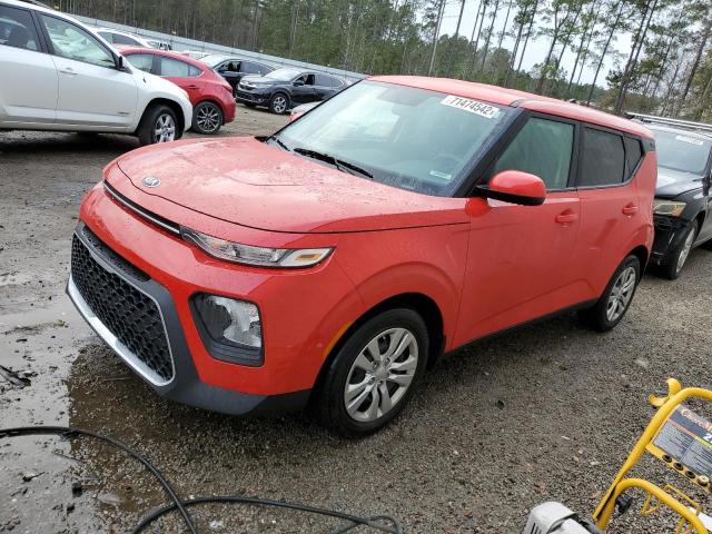 KNDJ23AUXM7144265 - 2021 KIA SOUL LX RED photo 1