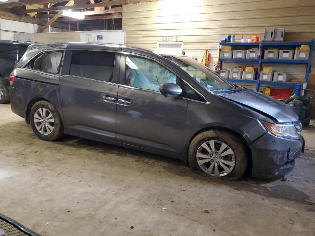 5FNRL5H39HB009108 - 2017 HONDA ODYSSEY SE GRAY photo 4