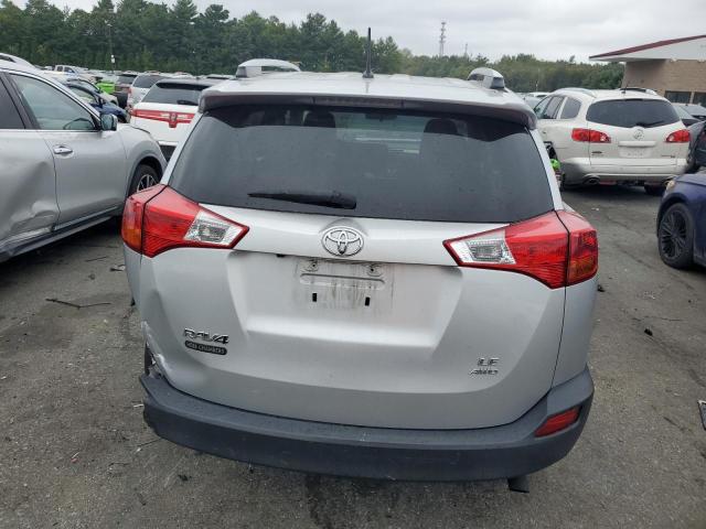 JTMBFREVXFJ039844 - 2015 TOYOTA RAV4 LE SILVER photo 6