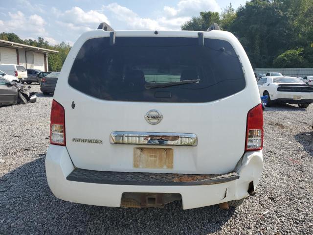 5N1AR18UX7C647727 - 2007 NISSAN PATHFINDER LE Blanc photo 6