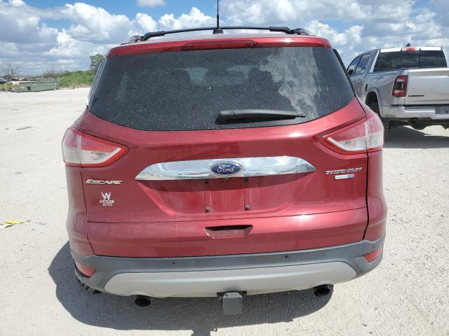 1FMCU9J94EUC30767 - 2014 FORD ESCAPE TITANIUM RED photo 6