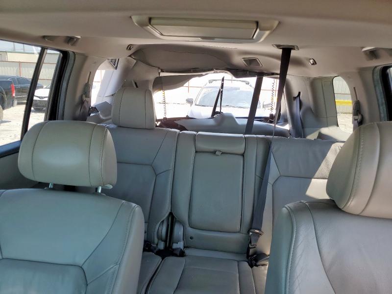 5FNYF4H63DB026911 - 2013 HONDA PILOT EXL BLACK photo 10