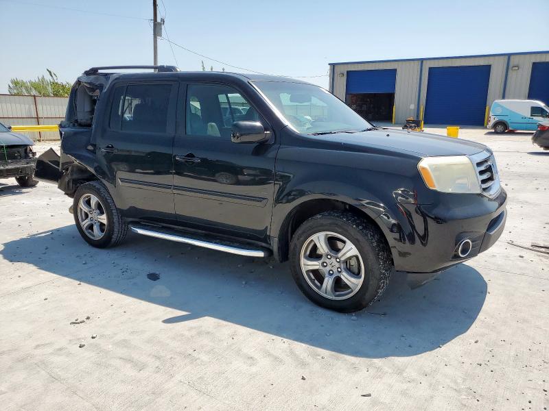 5FNYF4H63DB026911 - 2013 HONDA PILOT EXL BLACK photo 4