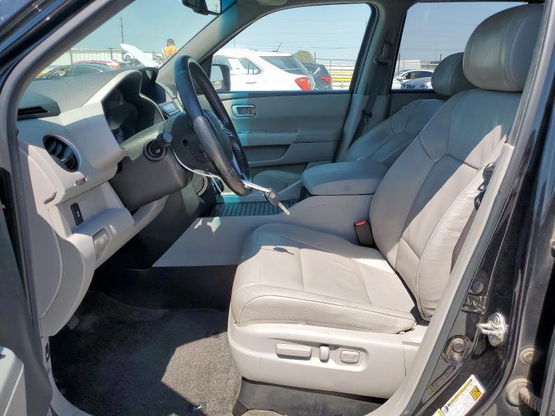 5FNYF4H63DB026911 - 2013 HONDA PILOT EXL BLACK photo 7